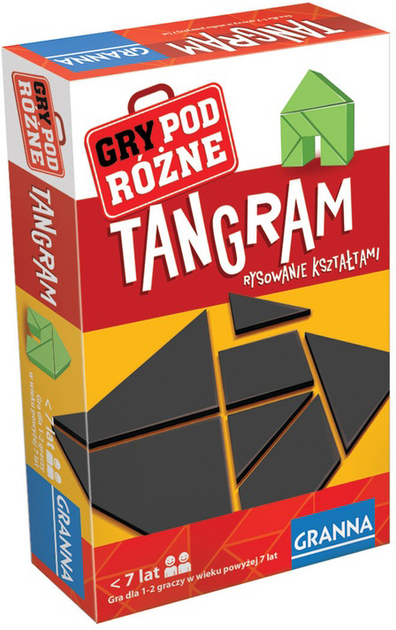 Gra planszowa Granna Gry podróżne Tangram (5900221002126) - obraz 1