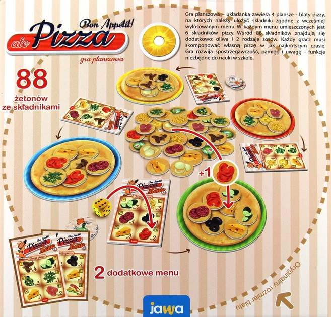 Настільна гра Jawa Bon Appetit! Ale pizza (5901838001014) - зображення 2