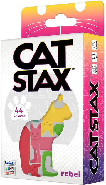 Настільна гра Rebel Cat Stax (5902650612457) - зображення 1