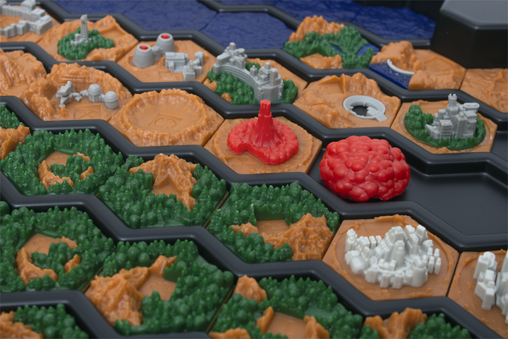 Набір доповнень до настільної гри Rebel Terraformation of Mars Big Storage Box + 3D Elements (5902650615861) - зображення 7