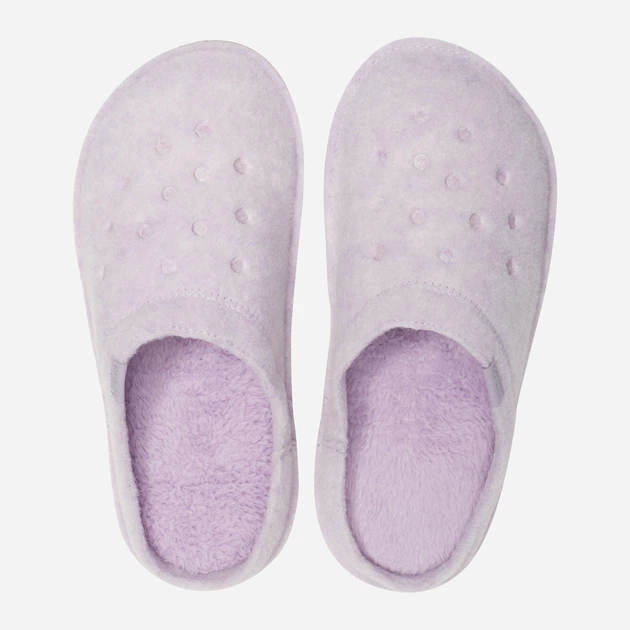 Kapcie damskie ciepłe Crocs CR203600-LVLV 41-42 (M8) 25.5 cm Lawendowe (191448386228) - obraz 4