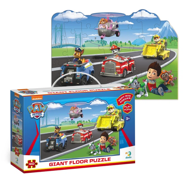 Пазл Большой Картонный Детский На Пол Dodo "Paw Patrol" 40 деталей - Фото 6 Пазл Большой Картонный Детский На Пол Dodo "Paw Patrol" 40 деталей - изображение 6