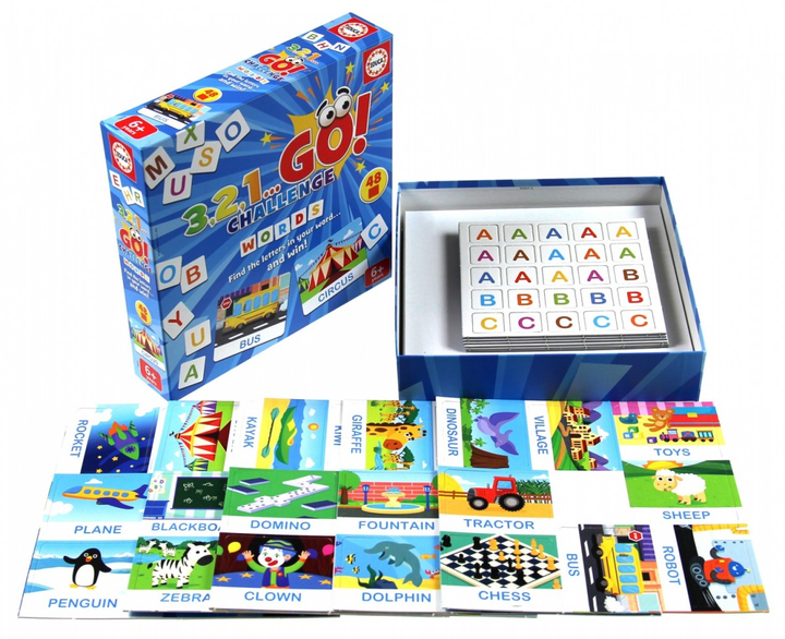 Gra planszowa Educa 3 2 1 Go Challenge Words (8412668194755) - obraz 5