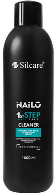 Płyn Silcare Nailo 1st Step Nail Cleaner do odtłuszczania płytki paznokcia 1000 ml (5902560535594) - obraz 1