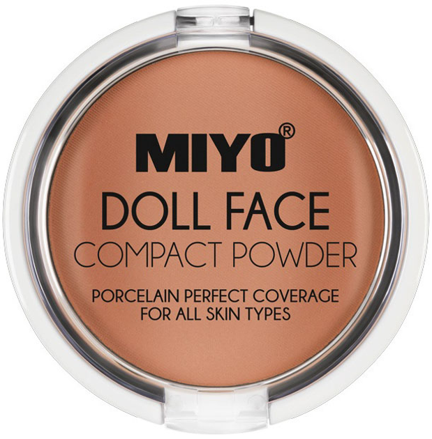 Компактна пудра Miyo Doll Face Compact Powder матуюча 04 Camel 7.5 г (5902280531203) - зображення 1