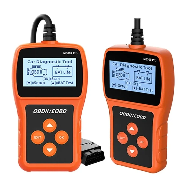 Автомобильный сканер ошибок с экраном MS309PRO OBD2 - изображение 2