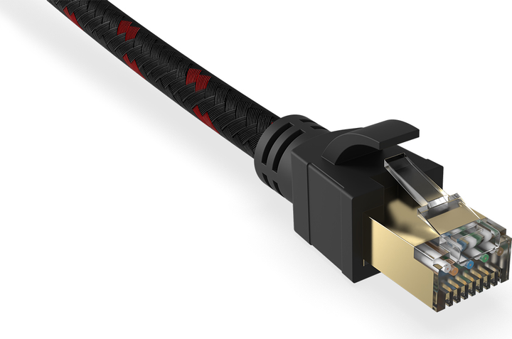 Kabel Krux RJ-45 dla graczy KAT.7 S/FTP 5 metrów 10 GB/s (KRX0055) - obraz 2