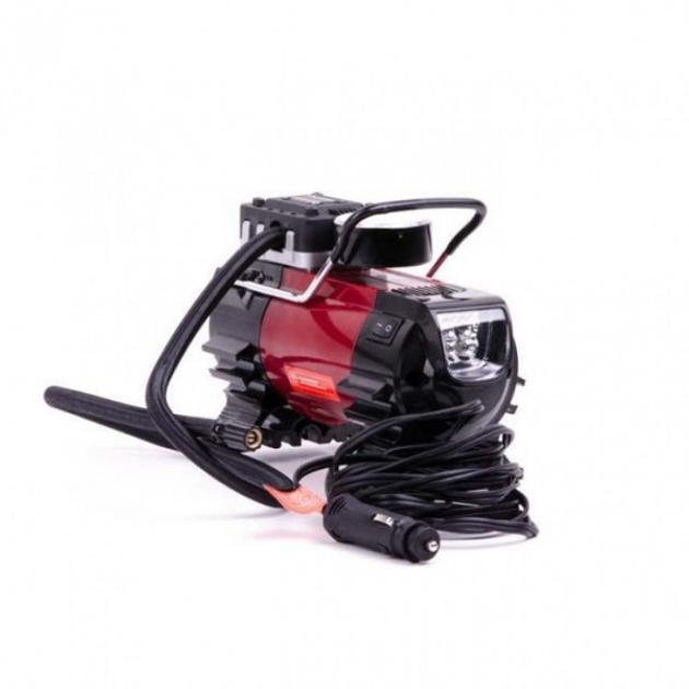 Компрессор автомобильный 12В. Один цилиндр 19 мм INTERTOOL AC-0001 ...