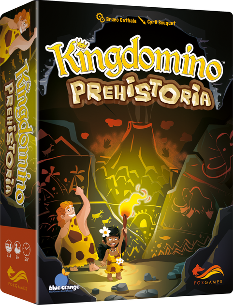 Gra planszowa Foxgames Kindomino Prehistoria (5907078167954) - obraz 1