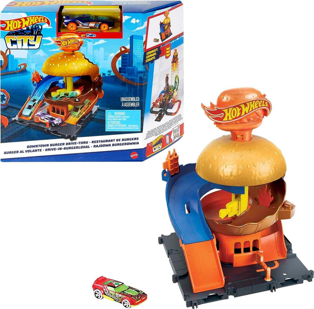 Игровой набор Хот Вилс Бургерна Hot Wheels City Burger HDR26 – фото ...