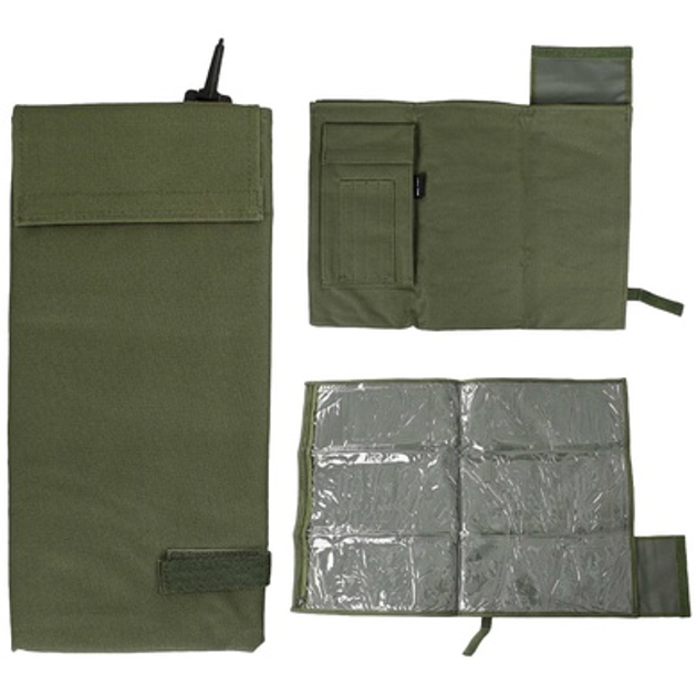 Чохол для мапи MIL-TEC 70x50 см Olive - зображення 1