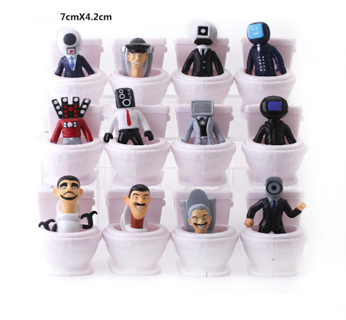 Фигурки Скибиди туалет - ROZETKA. Купить игровую фигурку Skibidi Toilet ...