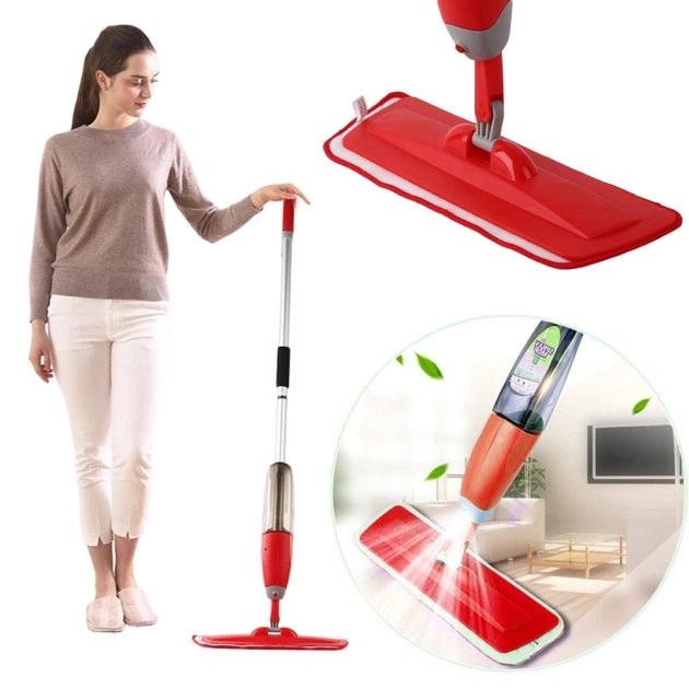 Швабра для підлоги з розпилювачем Healthy Spray Mop, Червоний - изображение 7