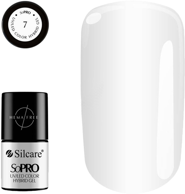 Гель-лак для нігтів Silcare SoPro Hybrid Gel 007 7 г (5902560546989) - зображення 1