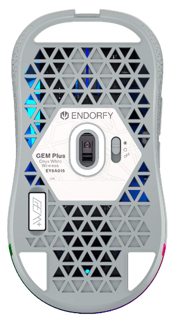 Mysz Endorfy GEM Plus Wireless Onyx White (EY6A015) - obraz 2