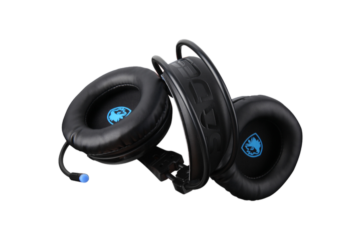 Навушники Sades SA-904 Locust Plus RGB 7.1 Virtual Surround Black - зображення 3