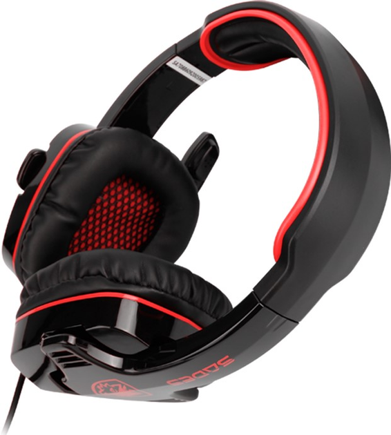 Słuchawki Sades SA-708GT Black/Red - obraz 7