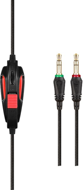 Słuchawki Sades SA-708GT Black/Red - obraz 9