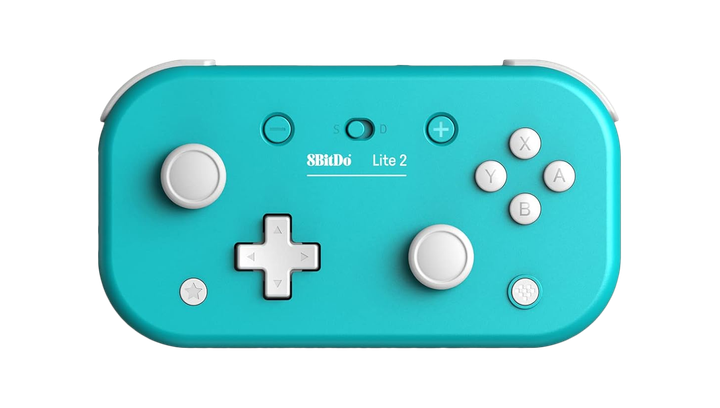 Геймпад Бездротовий 8BitDo Switch Lite 2 Turquoise - зображення 2