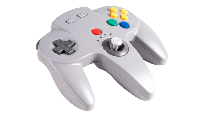 Геймпад Бездротовий RMC N64 Switch PC 2.4GHz 500mAh Grey - зображення 5