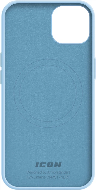 Чехол для смартфона ArmorStandart ICON2 MagSafe для Apple iPhone 14 Sky (ARM68390) - Фото 2 Чехол для смартфона ArmorStandart ICON2 MagSafe для Apple iPhone 14 Sky (ARM68390) - изображение 2