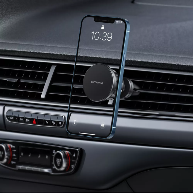 Автотримач магнітний Proove Basic Air Outlet Car Mount black - зображення 6