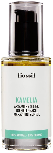 Aksamitny olejek Iossi Kamelia do pielęgnacji i masażu intymnego 50 ml (5905155510303) - obraz 1