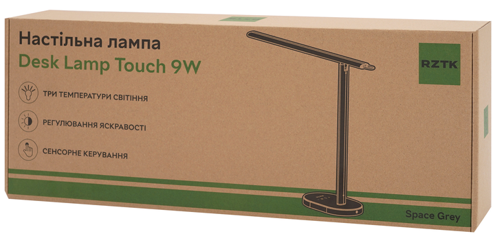 Настольная лампа RZTK Desk Lamp Touch 9W Space Grey - изображение 17