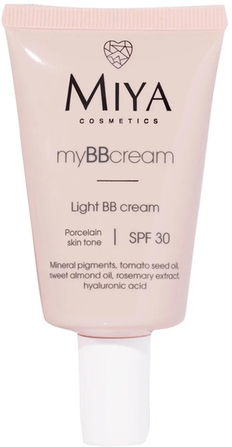 BB-крем Miya Cosmetics My BB Cream SPF 30 легке фарбування для порцелянової шкіри 40 мл (5904804151683) - зображення 1