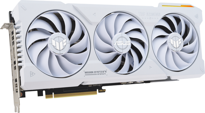 Видеокарта ASUS PCI-Ex GeForce RTX 4070 Ti SUPER TUF Gaming OC Edition White 16GB GDDR6X (256bit) (2670/21000) (2 x HDMI, 3 x DisplayPort) (TUF-RTX4070TIS-O16G-WHITE-GAMING) - изображение 6