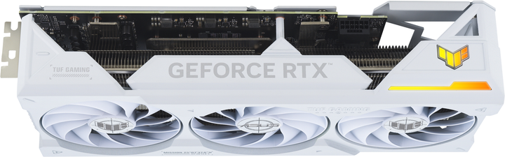 Видеокарта ASUS PCI-Ex GeForce RTX 4070 Ti SUPER TUF Gaming OC Edition White 16GB GDDR6X (256bit) (2670/21000) (2 x HDMI, 3 x DisplayPort) (TUF-RTX4070TIS-O16G-WHITE-GAMING) - изображение 11