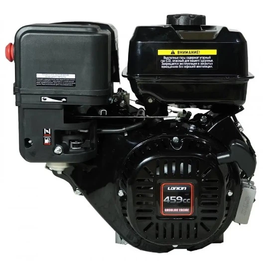 Двигатель бензиновый Loncin LC192FD (18 л.с., электростартер, шпонка 25 мм, евро 5) - Фото 1 Двигатель бензиновый Loncin LC192FD (18 л.с., электростартер, шпонка 25 мм, евро 5) - изображение 1