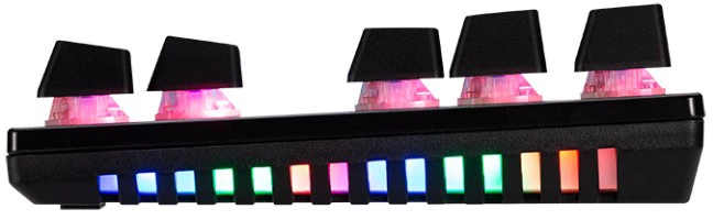 Клавіатура дротова XTRIKE ME GK-983 UA LED Mechanical USB Black