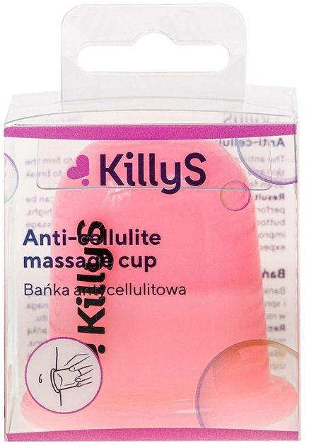 Bańka antycellulitowa KillyS Anti-Cellulite Massage Cup 1 szt (3031445004114) - obraz 1
