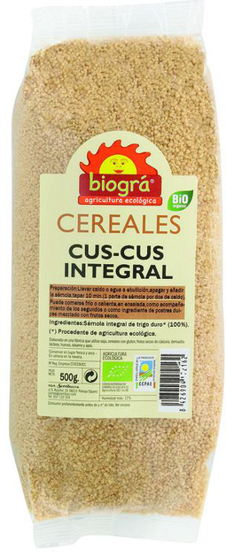 Kuskus Biogra Bio Integral 500 g (8426904172162) - obraz 1