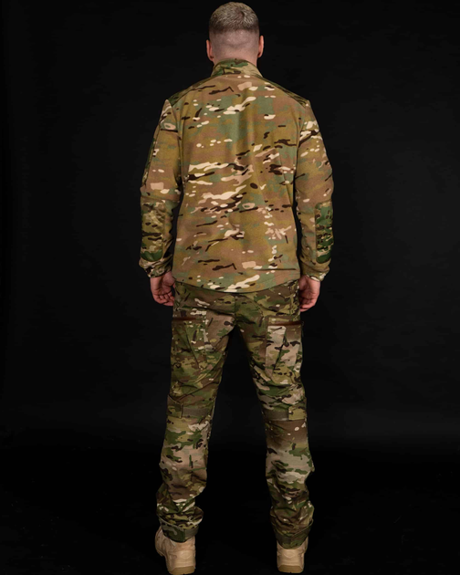 Комплект тактичного одягу: фліска + штани мультикам 2XL - зображення 2