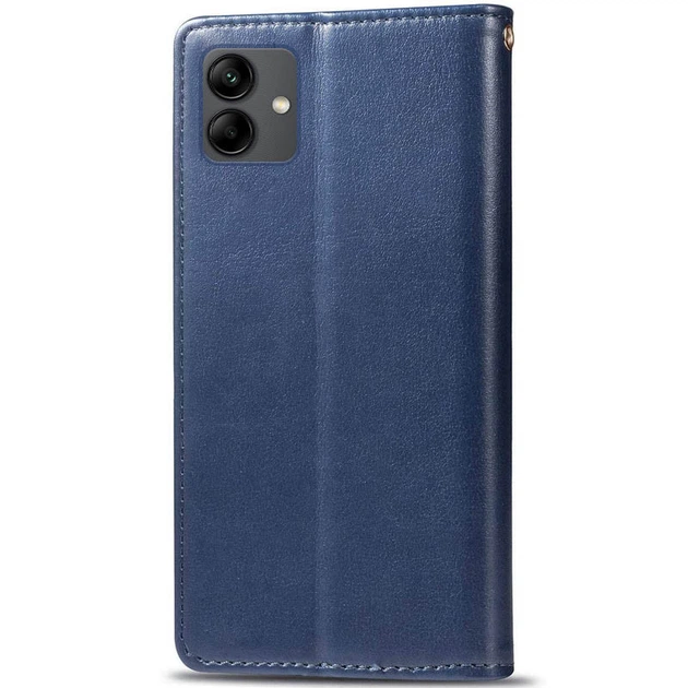 Шкіряний чохол книжка GETMAN Gallant (PU) для Samsung Galaxy A05 Синій - изображение 2