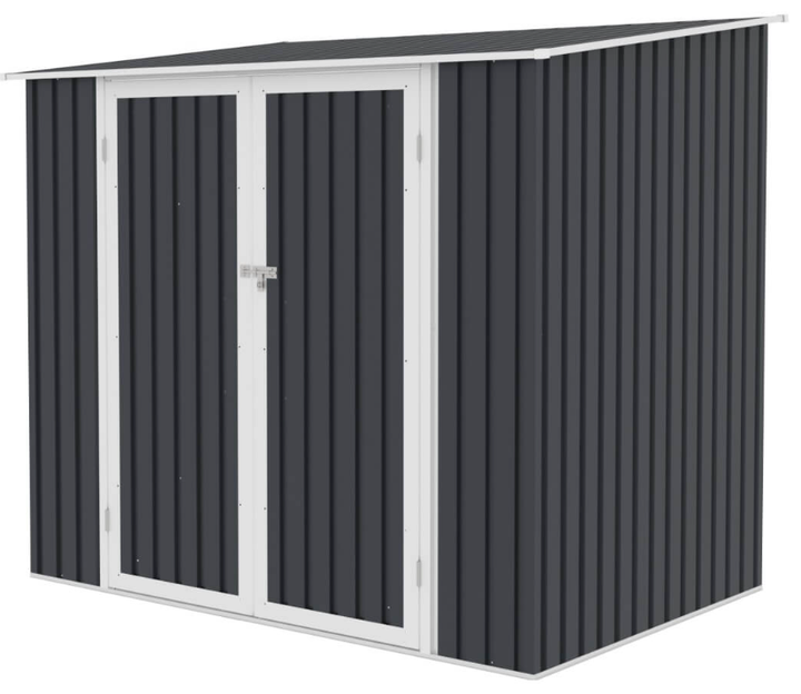 Металевий сарай HardMaster KENT 7x5 Cold Grey холодний сірий 005287 - зображення 4