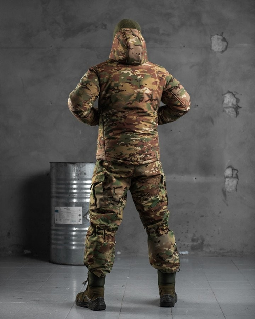 Тактичний зимовий теплий військовий комплект Octagon ( Куртка + Штани ), Камуфляж: Мультикам, Розмір: L - зображення 2