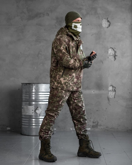 Тактичний зимовий військовий комплект гірка Sparky ( Куртка + Штани ), Камуфляж: Мультикам, Розмір: 52 - зображення 2