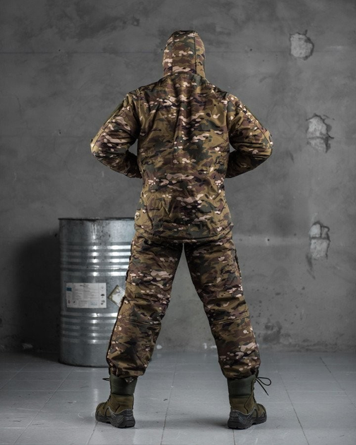 Тактический зимний теплый военный комплект Polar ( Куртка + Штаны ), Камуфляж: Мультикам, Размер: L - изображение 2
