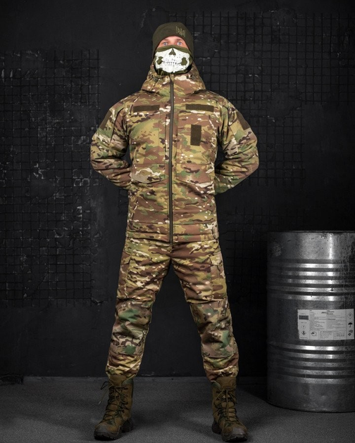 Тактичний зимовий теплий військовий комплект Voider ( Куртка + Штани ), Камуфляж: Мультикам, Розмір: XL - зображення 1
