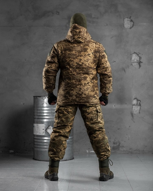 Тактичний зимовий теплий військовий комплект Bellon ( Куртка + Штани ), Камуфляж: Піксель ЗСУ, Розмір: XL - зображення 2