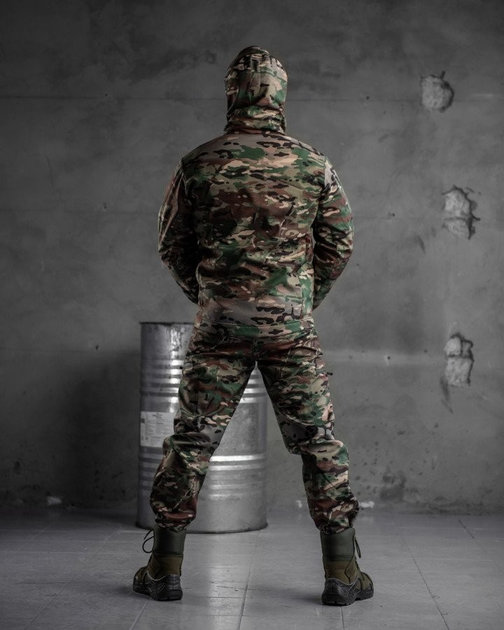 Тактичний теплий військовий комплект Jaker ( Куртка + Штани ), Камуфляж: Мультикам, Розмір: XXXL - зображення 2