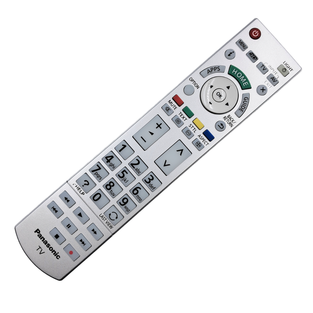 Пульт дистанційного керування до телевізора Panasonic N2QAYB000842 - Фото 2 Пульт дистанційного керування до телевізора Panasonic N2QAYB000842 - зображення 2
