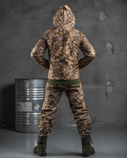 Тактичний зимовий теплий військовий комплект PH-13 ( Куртка + Штани ), Камуфляж: Піксель, Розмір: S - зображення 2