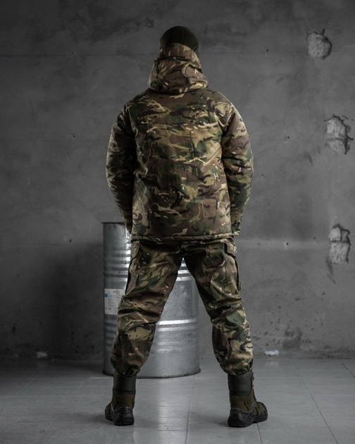 Тактический зимний теплый военный комплект Grade ( Куртка + Штаны ), Камуфляж: Мультикам, Размер: L - изображение 2