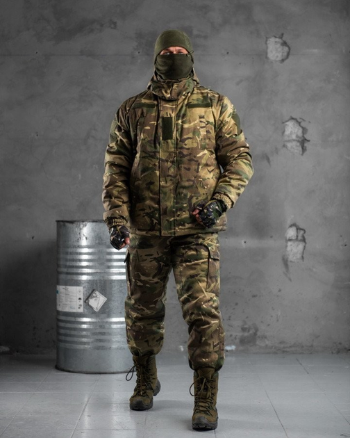 Тактический зимний теплый военный комплект Tinker ( Куртка + Штаны ), Камуфляж: Мультикам, Размер: M - изображение 1