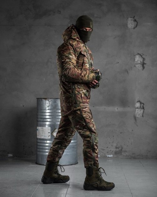 Тактичний зимовий теплий військовий комплект Falcon ( Куртка + Штани ), Камуфляж: Мультикам, Розмір: S - зображення 1