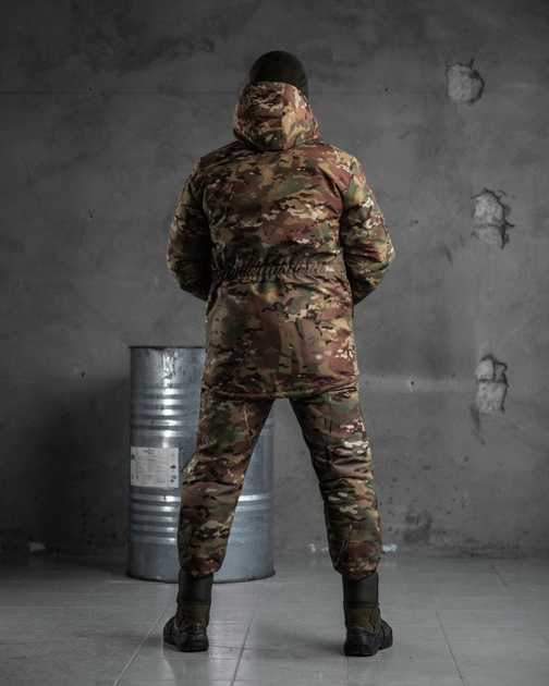 Тактический зимний теплый военный комплект Falcon ( Куртка + Штаны ), Камуфляж: Мультикам, Размер: S - изображение 2